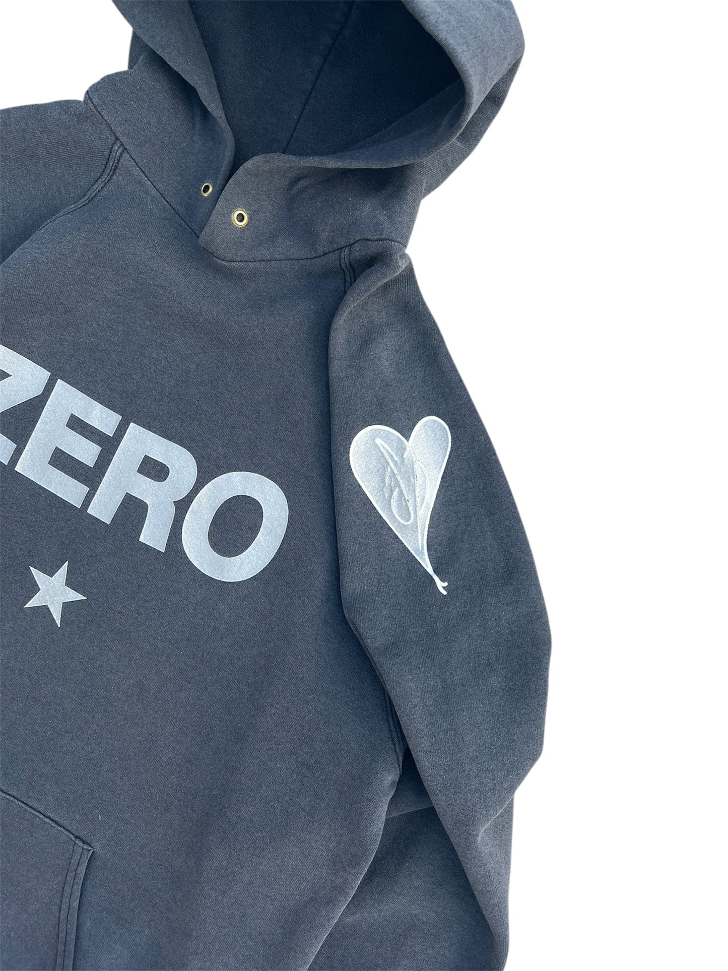 1990s Smashing Pumpkins "Zero" Band Hooded Sweatshirt