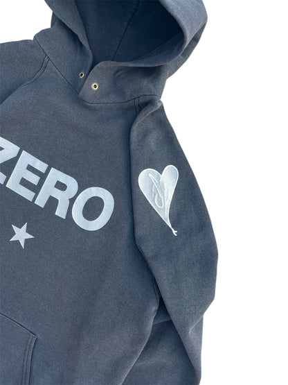 1990s Smashing Pumpkins "Zero" Band Hooded Sweatshirt