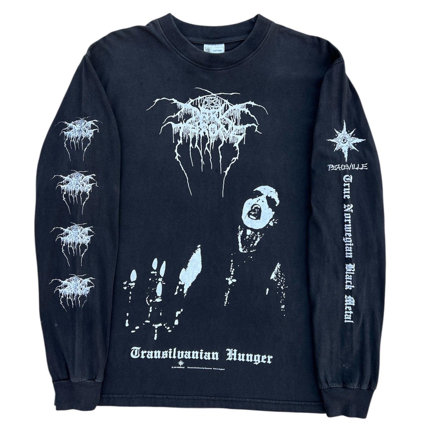 1990s Darkthrone "Transilvanian Hunger" Band Long Sleeve