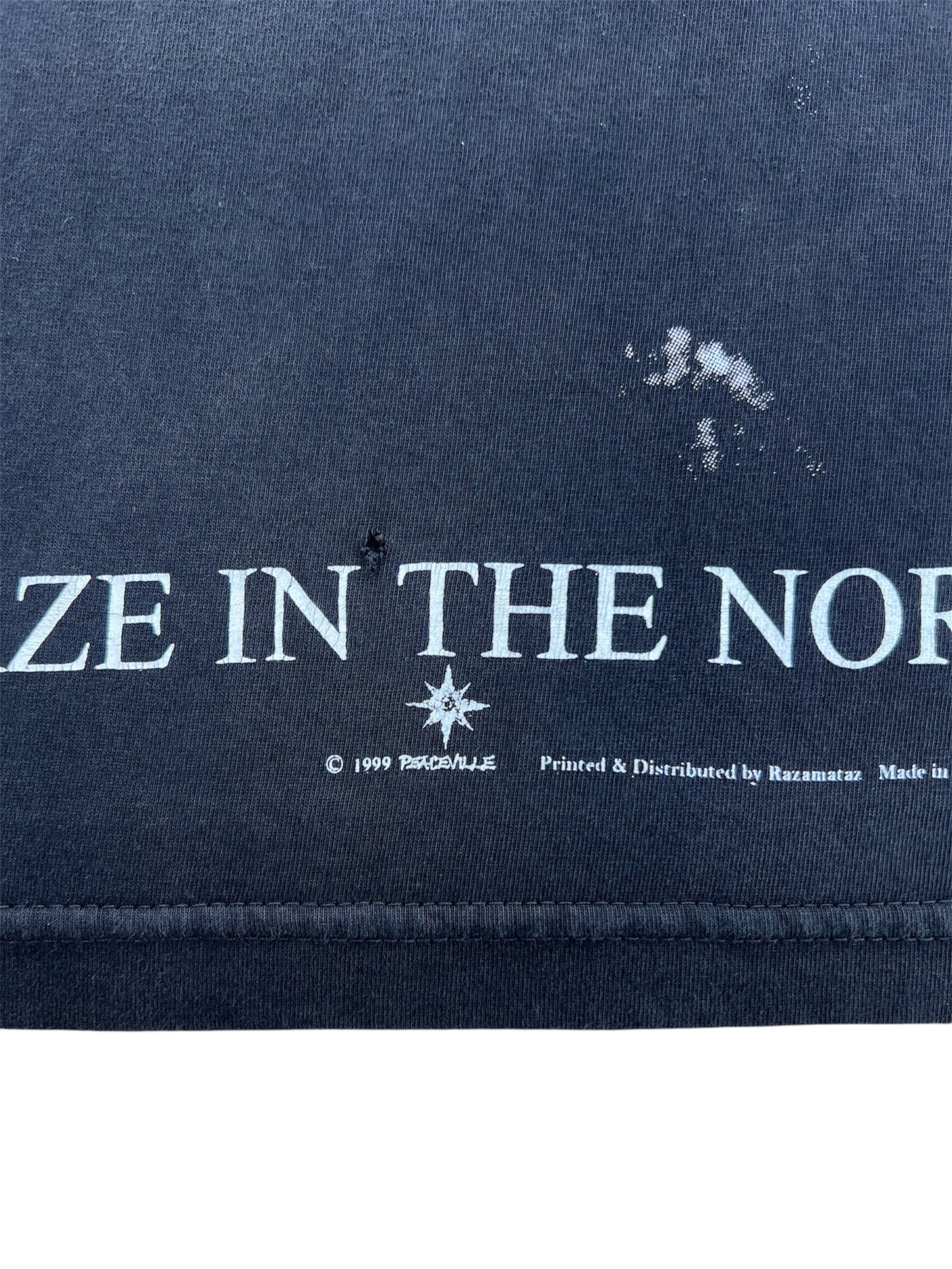 1990s Darkthrone "A Blaze In The Northern Sky" Band Long Sleeve