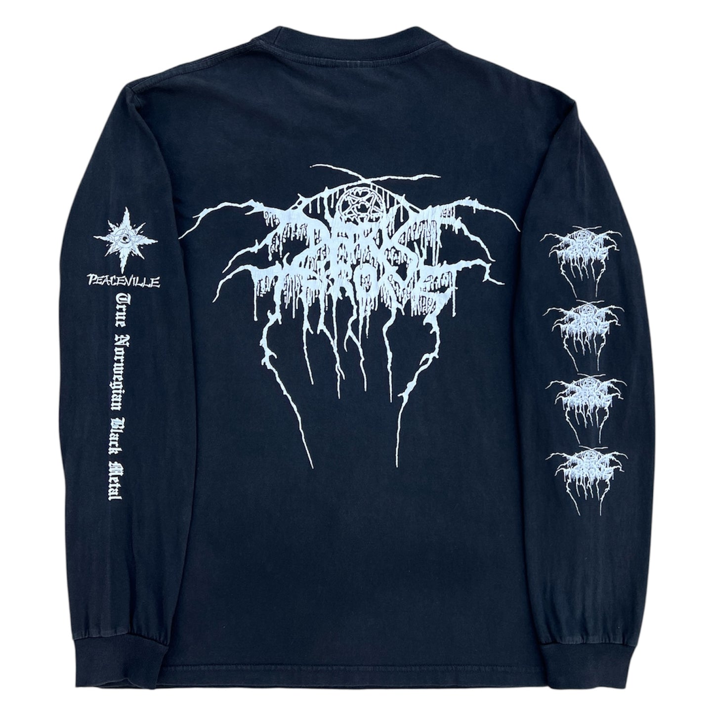 1990s Darkthrone "A Blaze In The Northern Sky" Band Long Sleeve