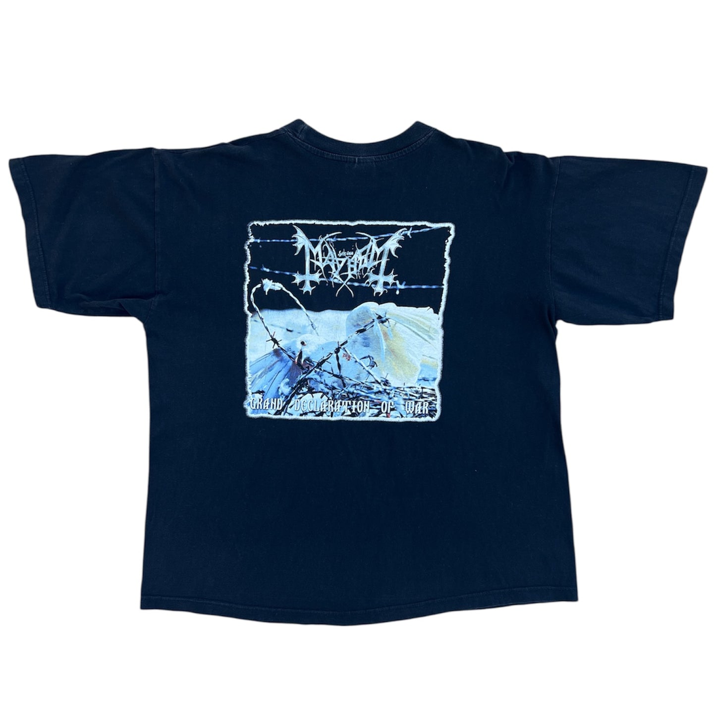 2000s Mayhem "Grand Declaration Of War" Band Tee