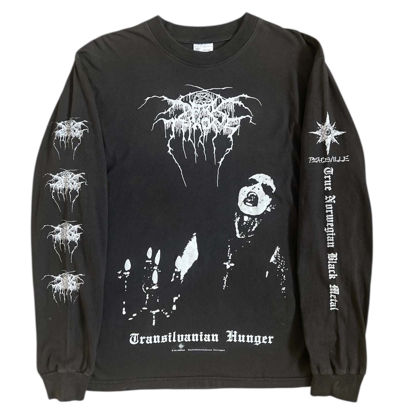 1990s Darkthrone "Transilvanian Hunger" Band Long Sleeve