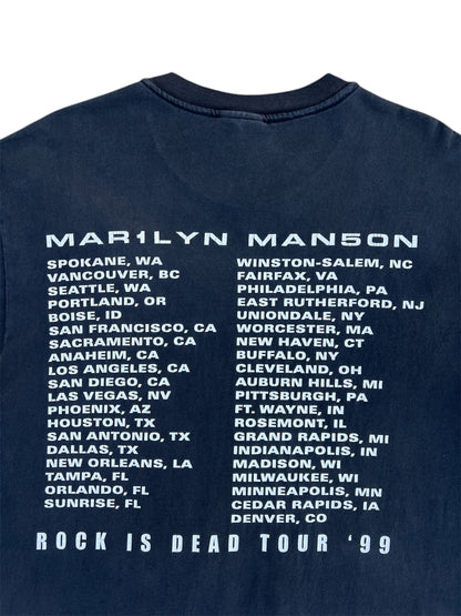 1990s Marilyn Manson "Rock Is Dead" US Tour Band Tee