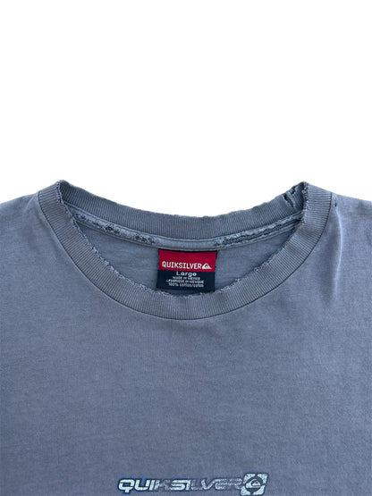 2000s Sunfaded Quiksilver Surfboarding Tee
