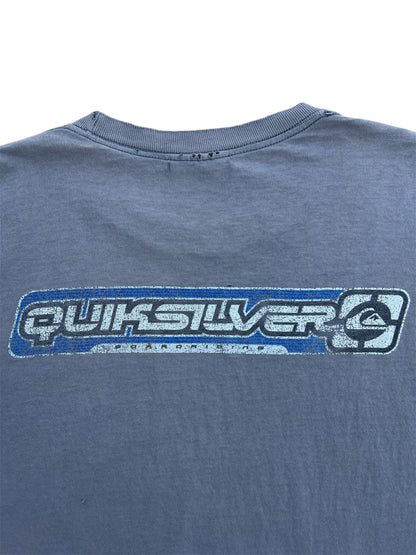 2000s Sunfaded Quiksilver Surfboarding Tee