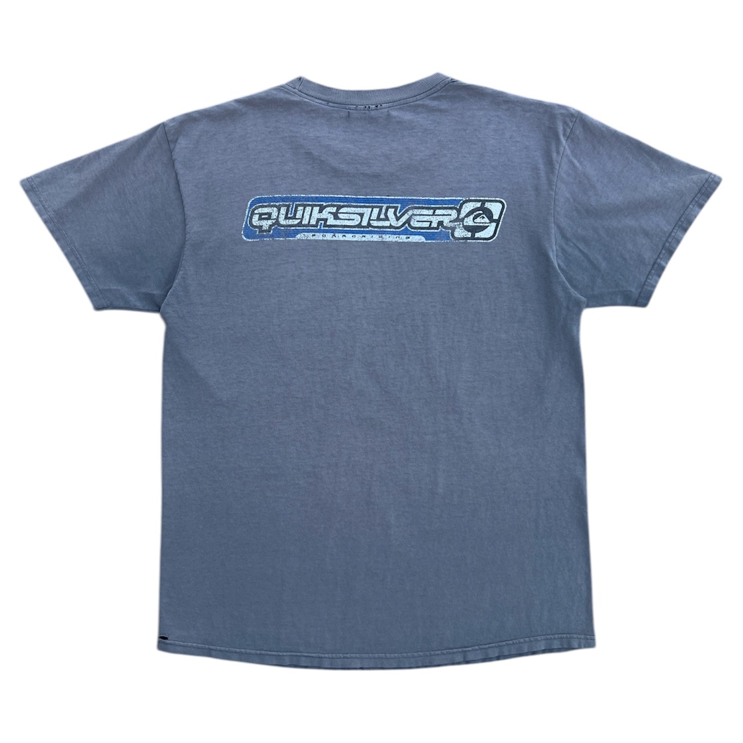 2000s Sunfaded Quiksilver Surfboarding Tee