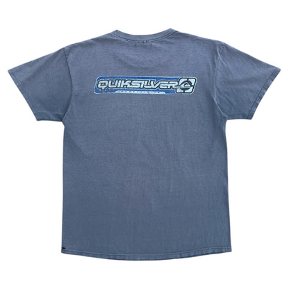 2000s Sunfaded Quiksilver Surfboarding Tee