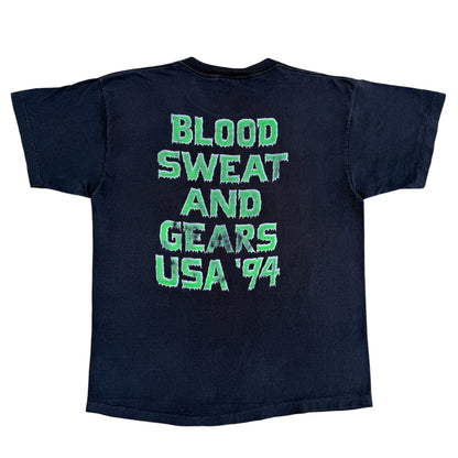 1990s Type O Negative 1313 "Blood Sweat And Gears" Tour Band Tee