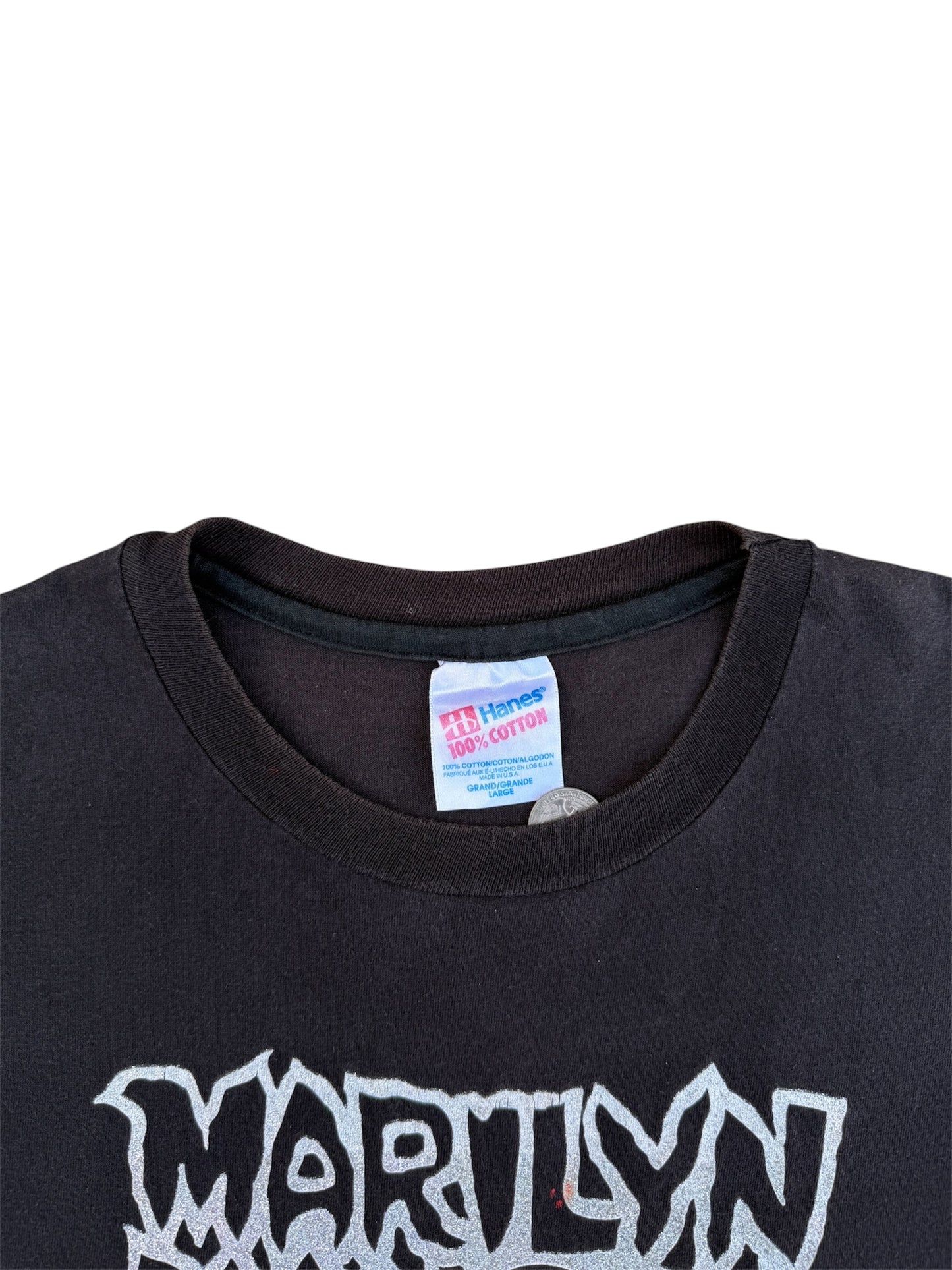 1990s Marilyn Manson "I Am The God Of Fuck" Band Tee